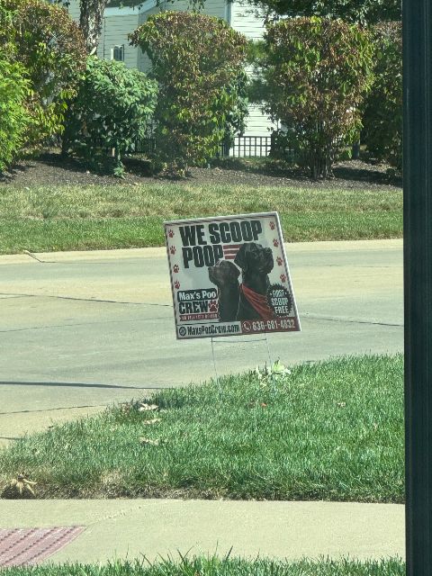 Our first sign
